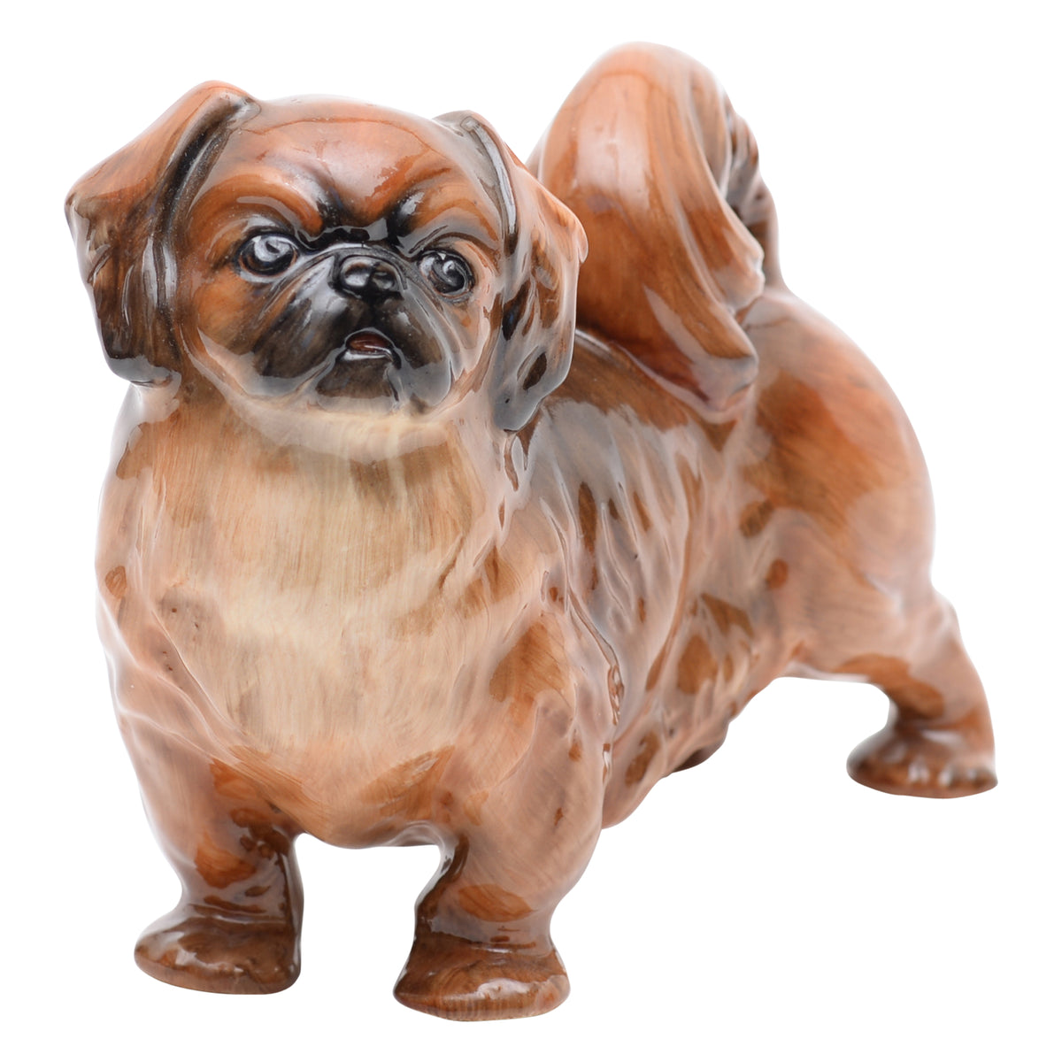 Pekinese Standing dog sculpture