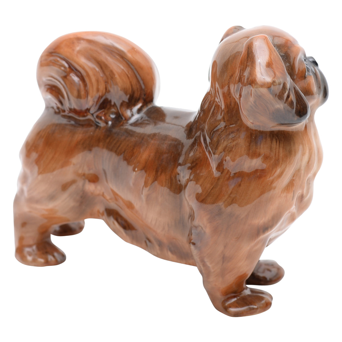 Pekinese Standing dog sculpture