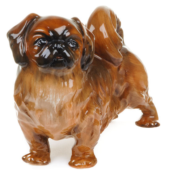 Pekinese Standing dog sculpture