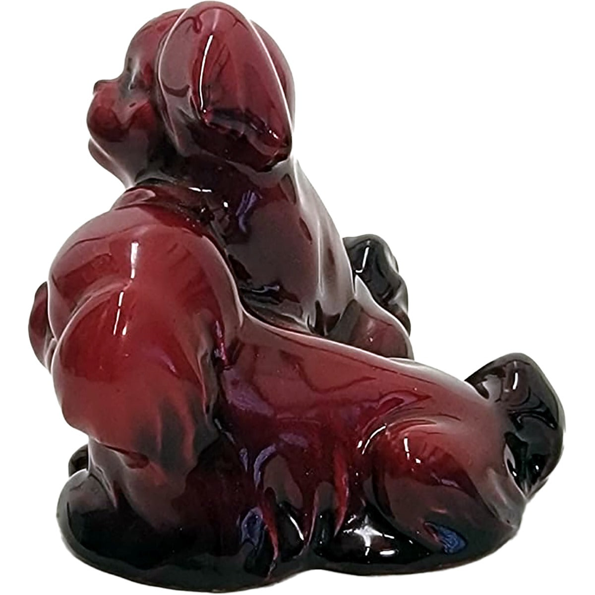 Two Pekinese flambe model 544