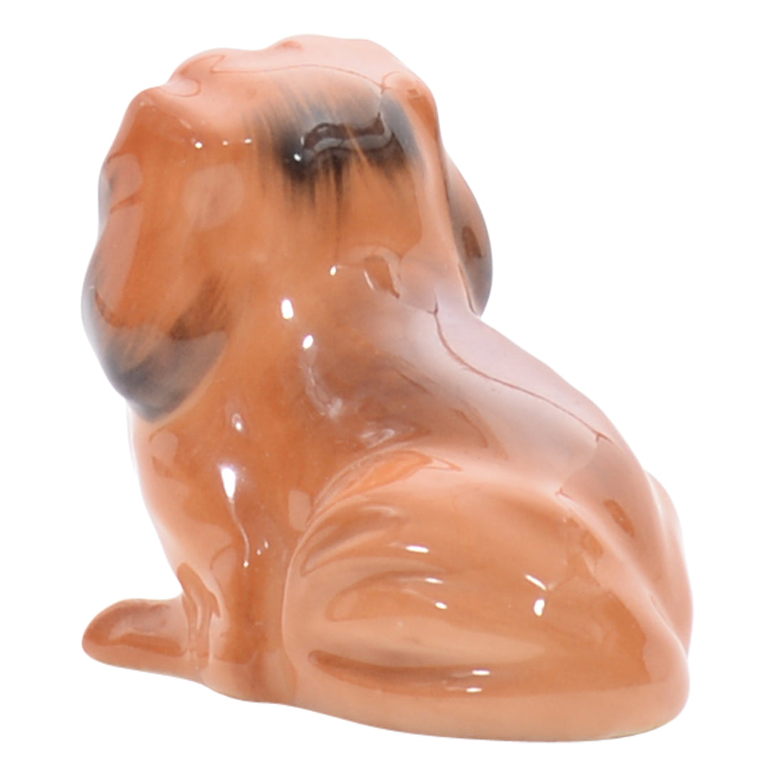 Pekinese Seated Miniature dog sculpture K6