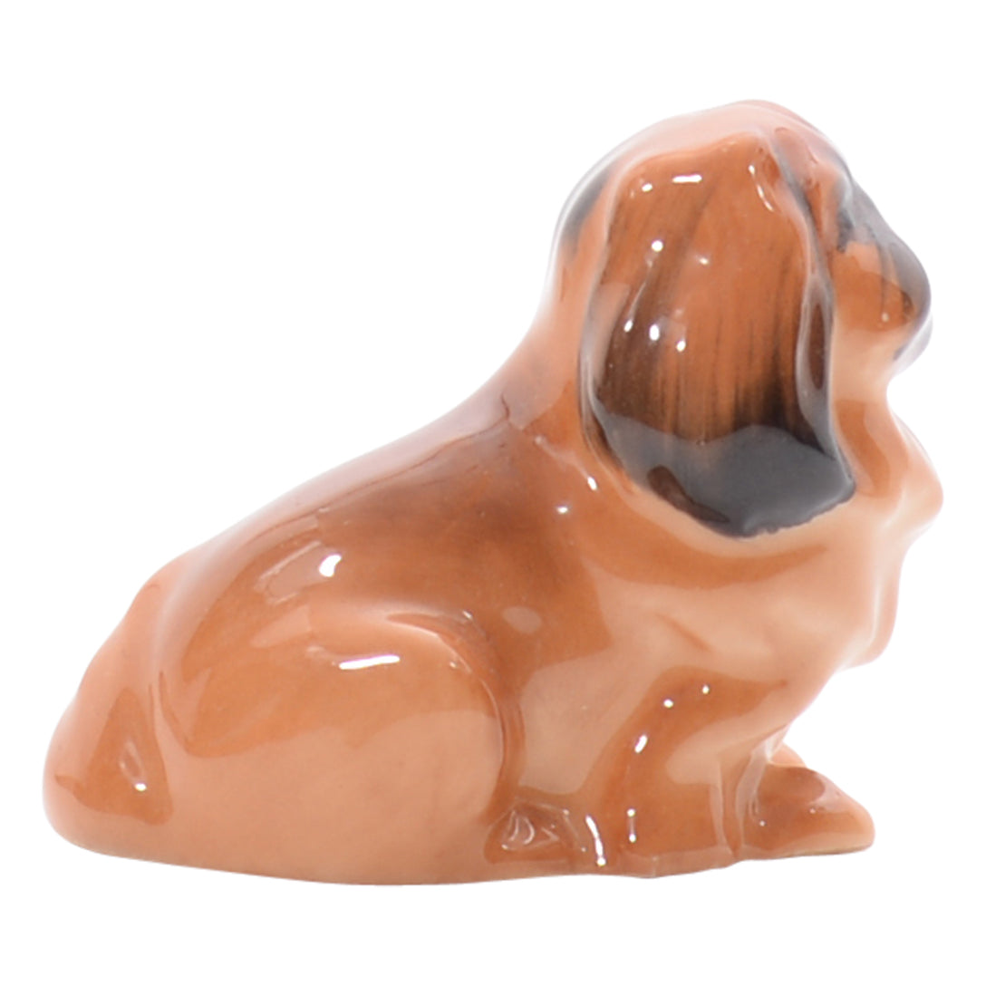 Pekinese Seated Miniature dog sculpture K6
