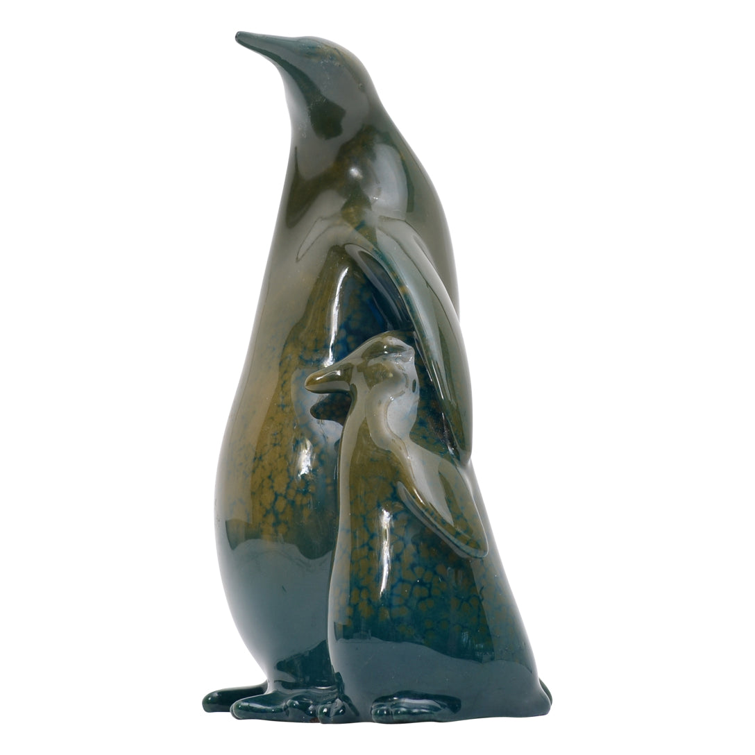 Penguin bird sculpture