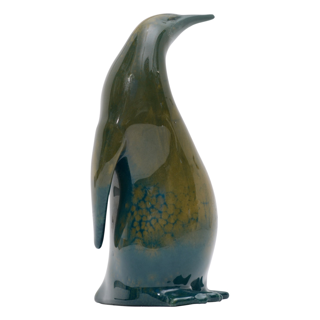 Penguin bird sculpture