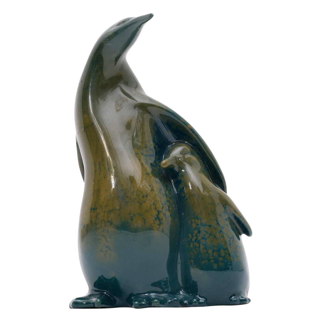 Penguin bird sculpture