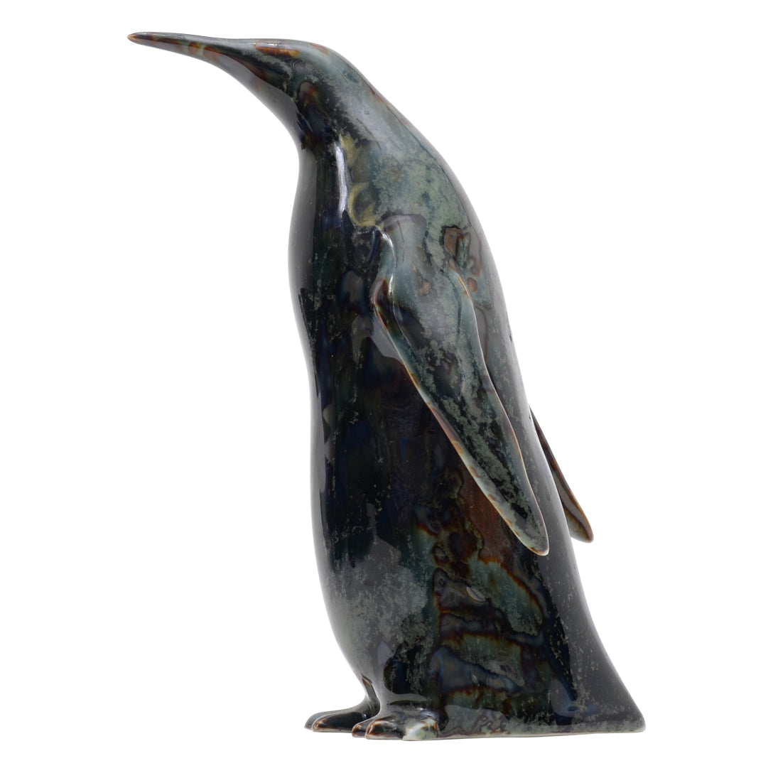 Penguin bird sculpture