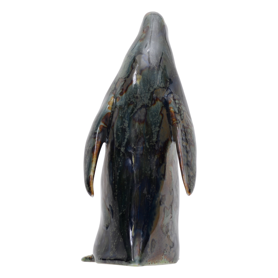 Penguin bird sculpture
