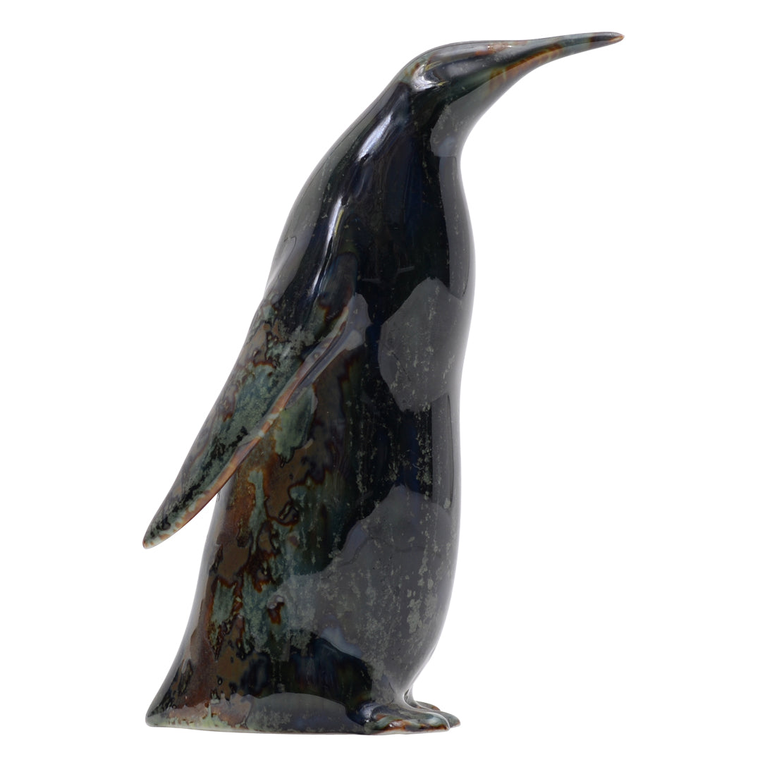 Penguin bird sculpture