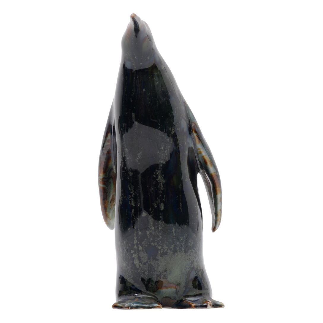 Penguin bird sculpture