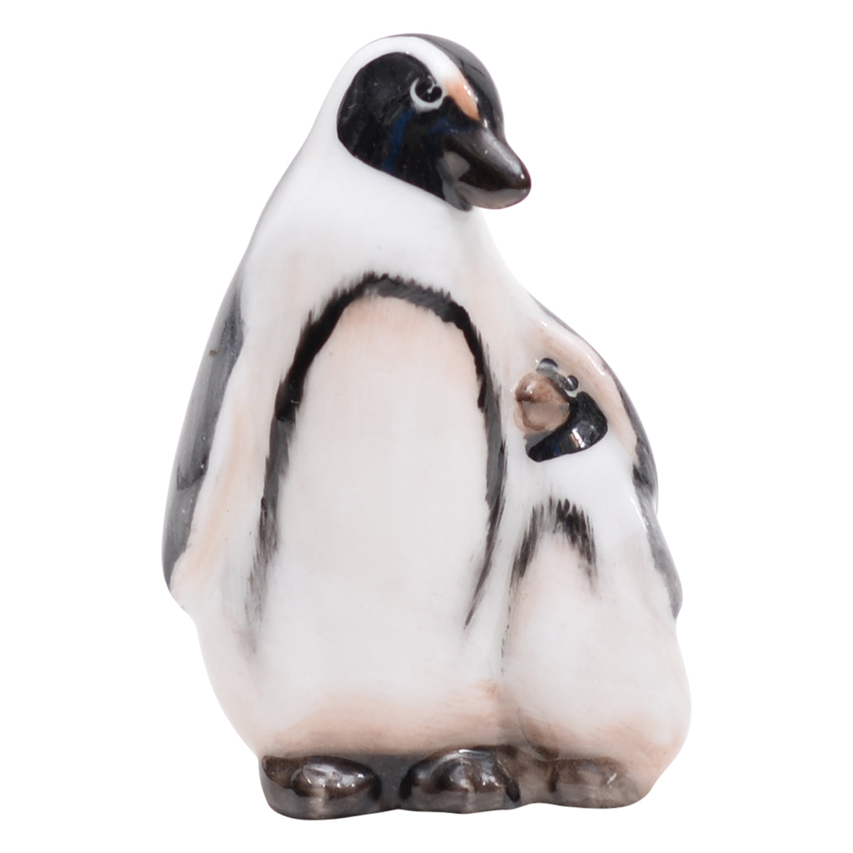 Penguin with Chick Under Wing K20
