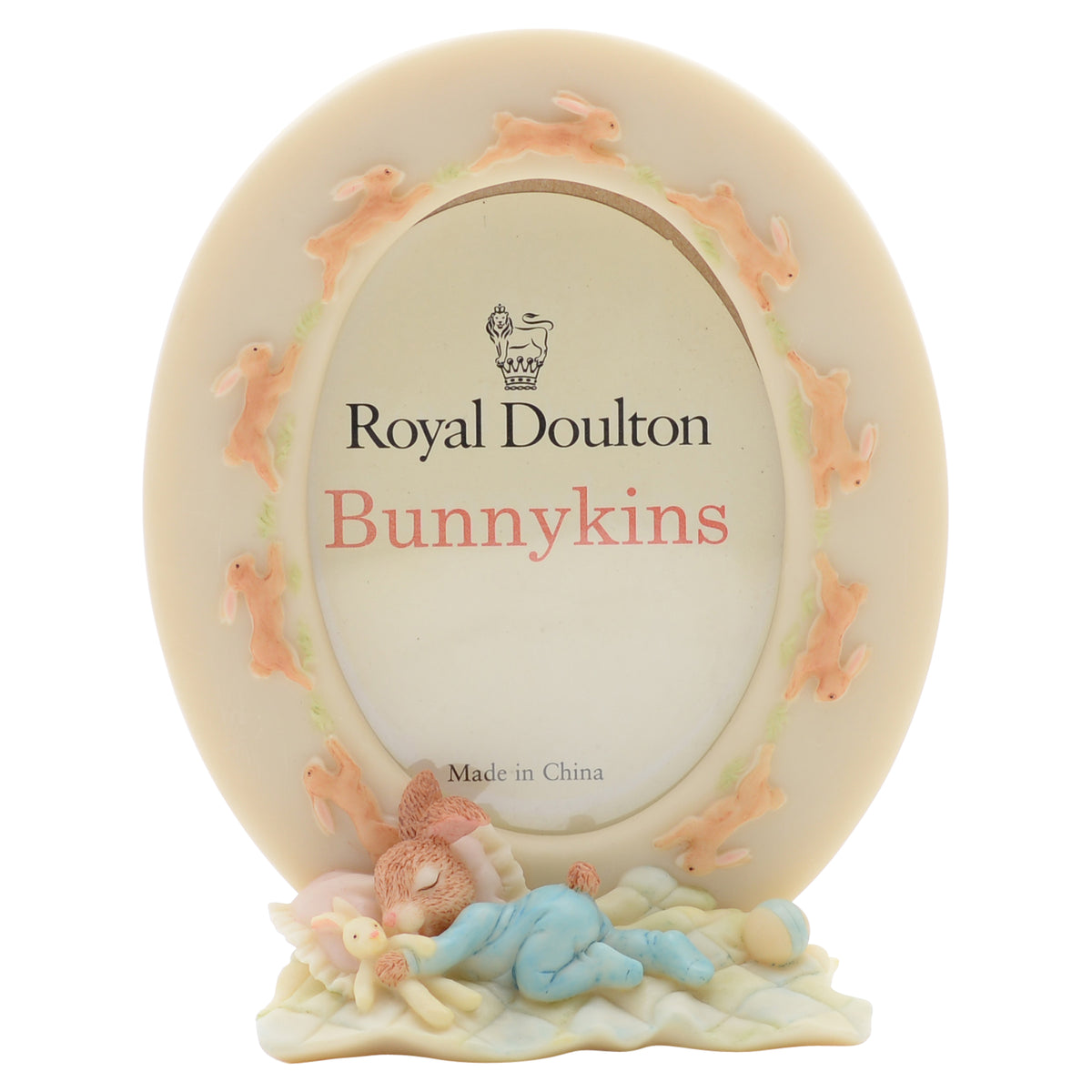 Boy Baby Bunnykin Picture Frame
