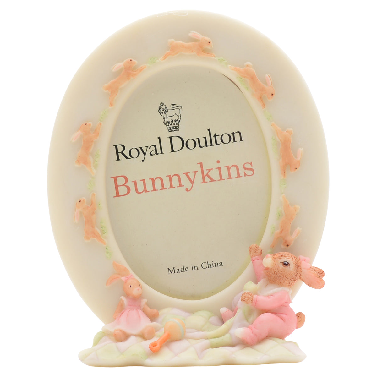 Girl Baby Bunnykin Picture Frame