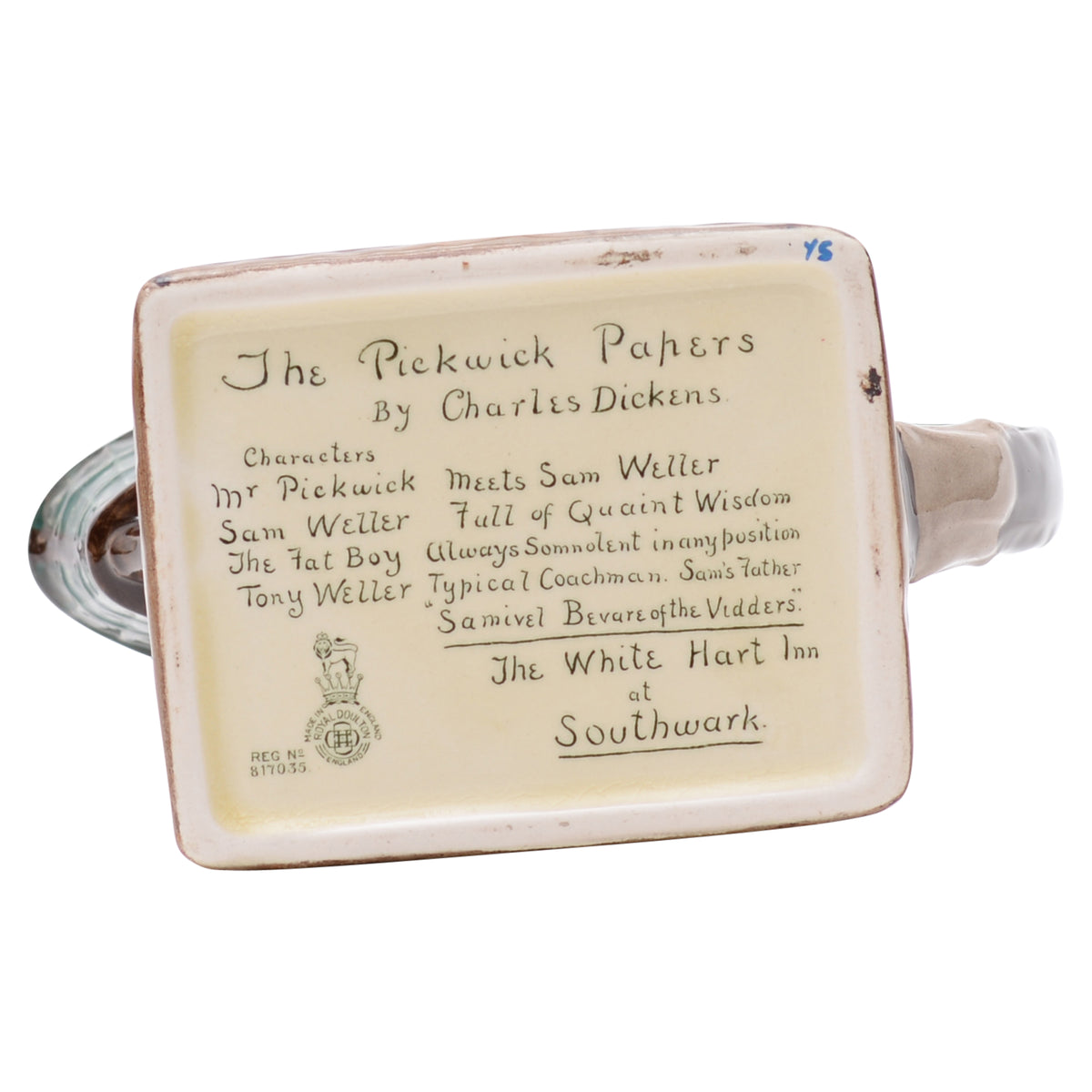 Pickwick Papers Jug