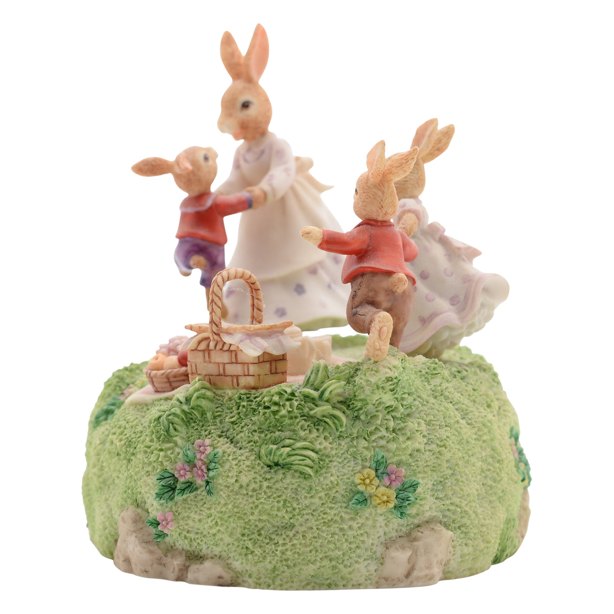 Picnic Time bunnykin music box
