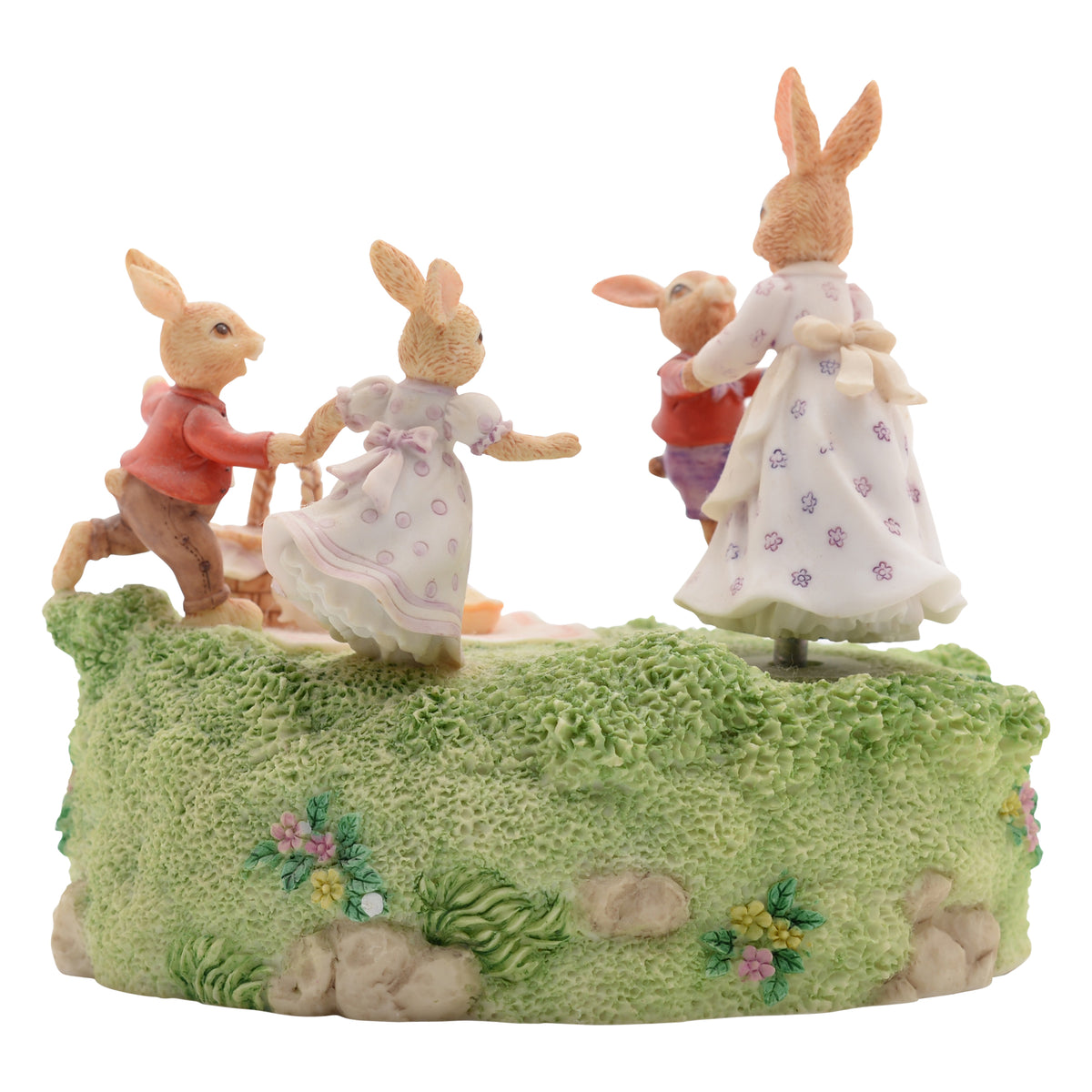 Picnic Time bunnykin music box