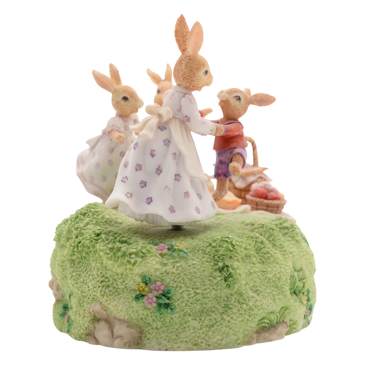Picnic Time bunnykin music box
