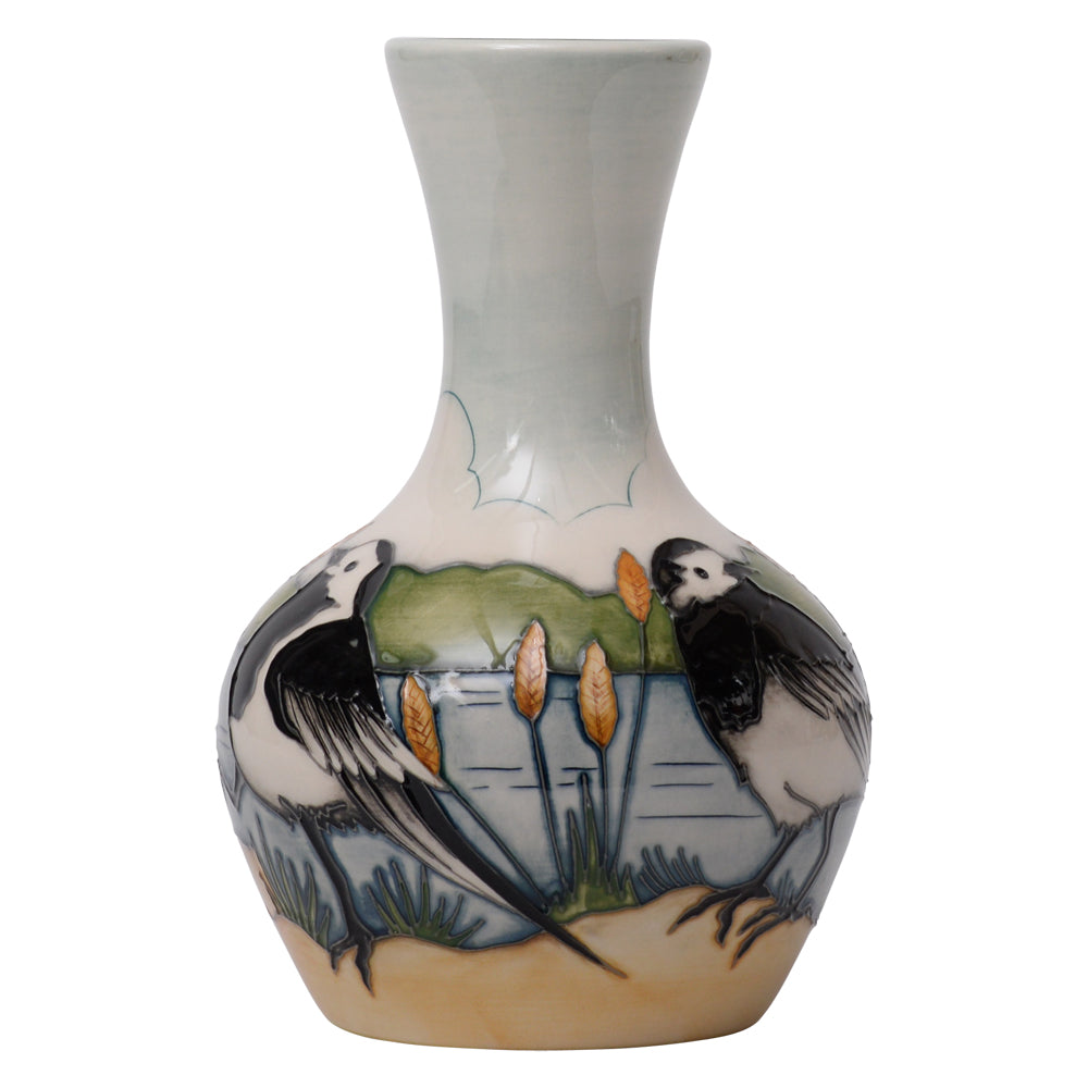 Pied Wagtail Vase