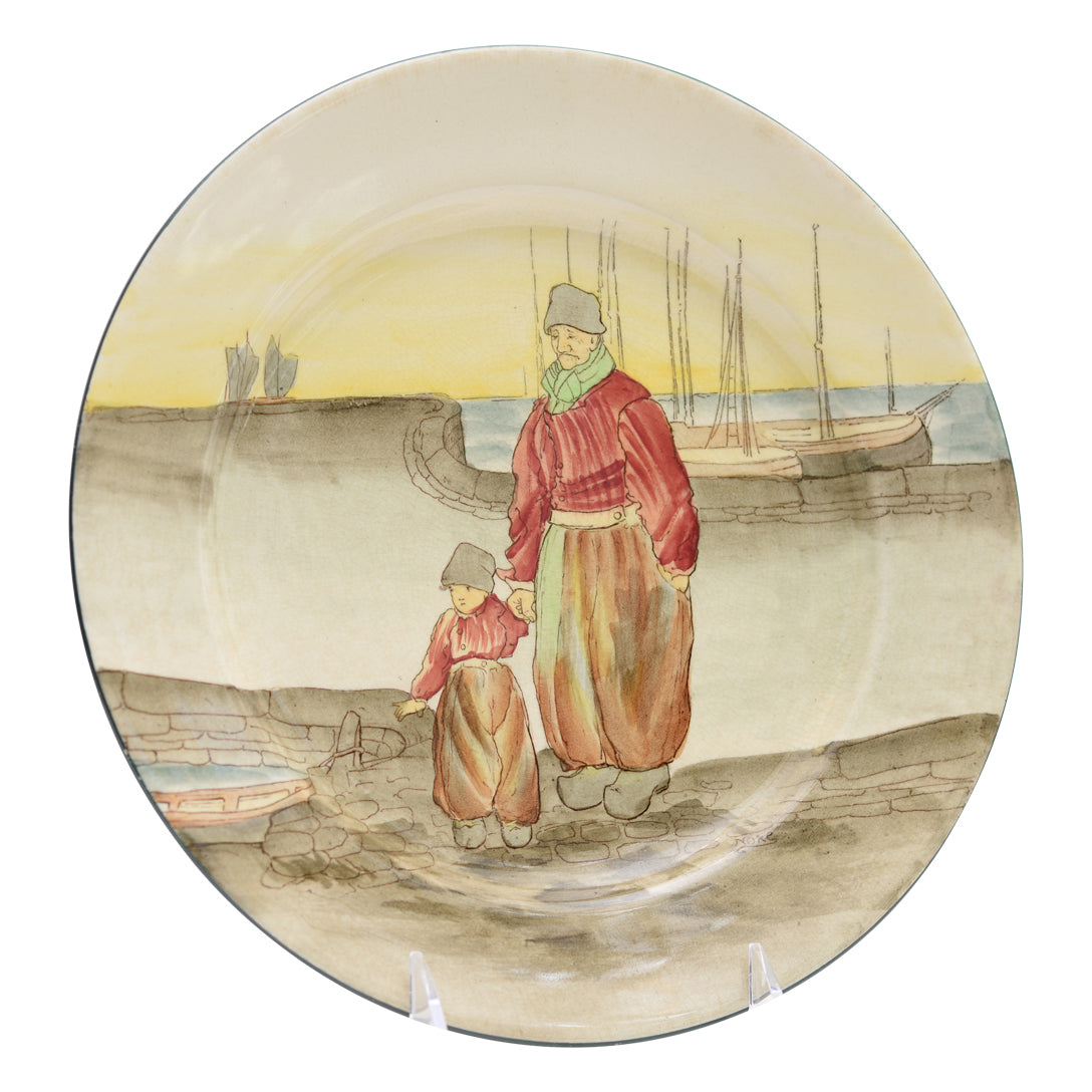 Plate Dutch People