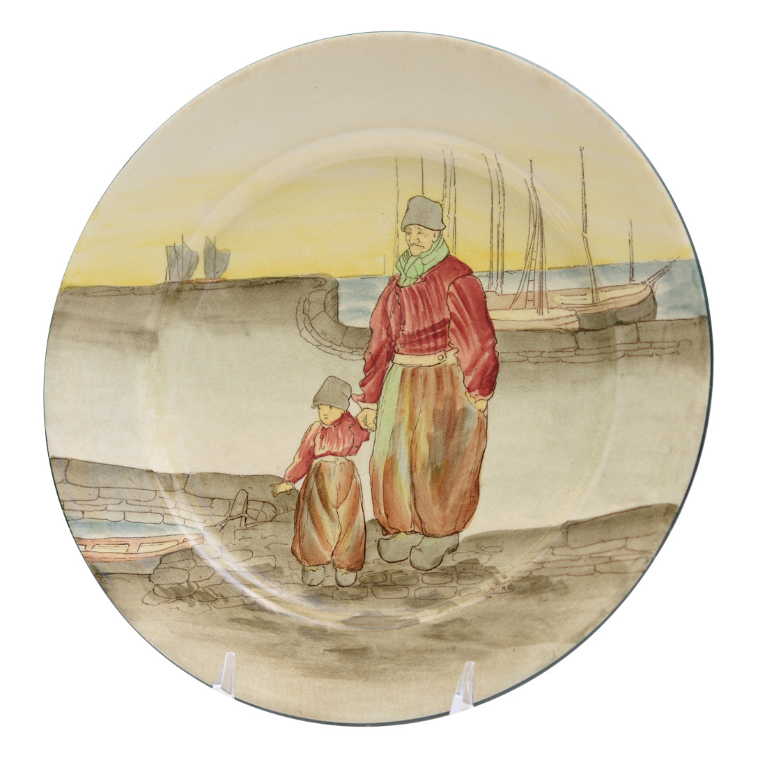 Plate Dutch People