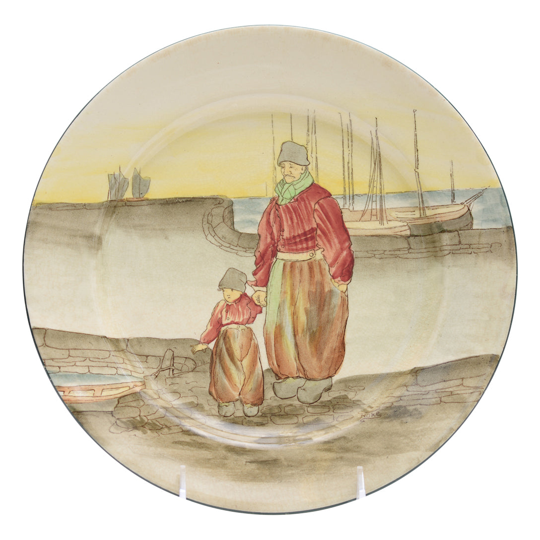 Plate Dutch People