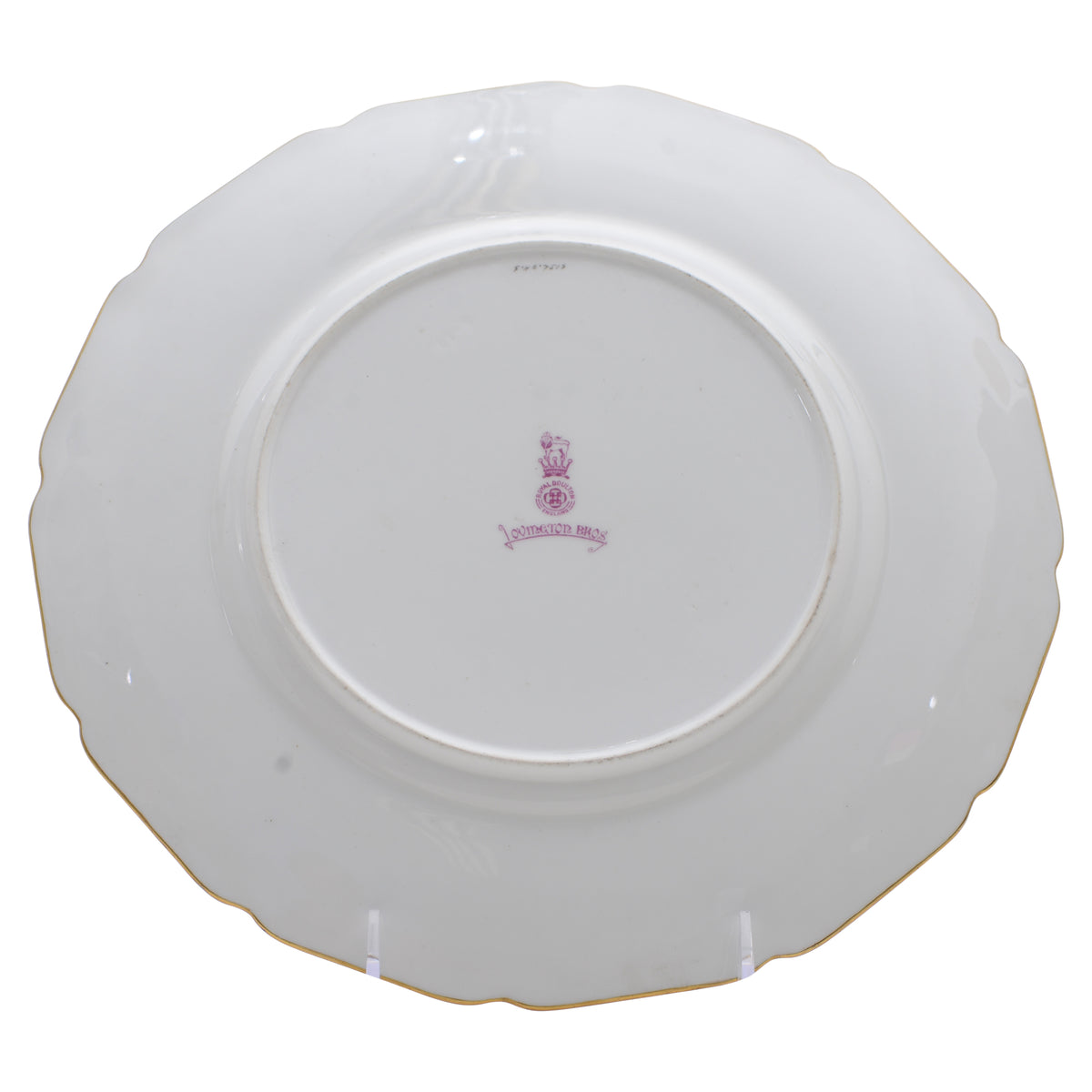 Woman with Toddler Plate