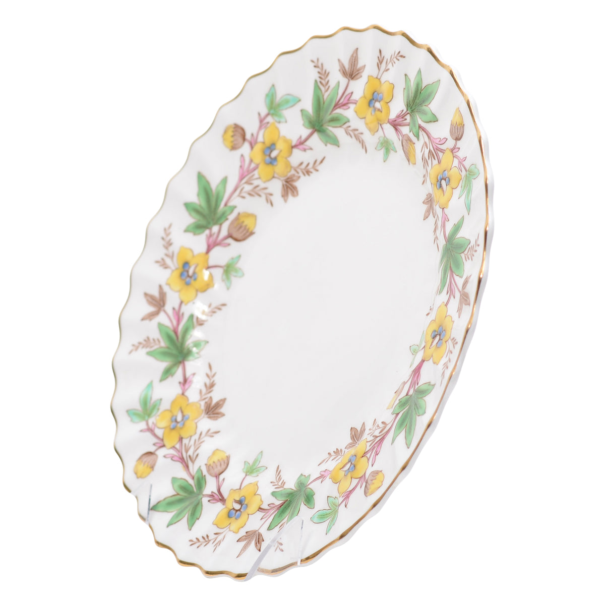Flowers plate