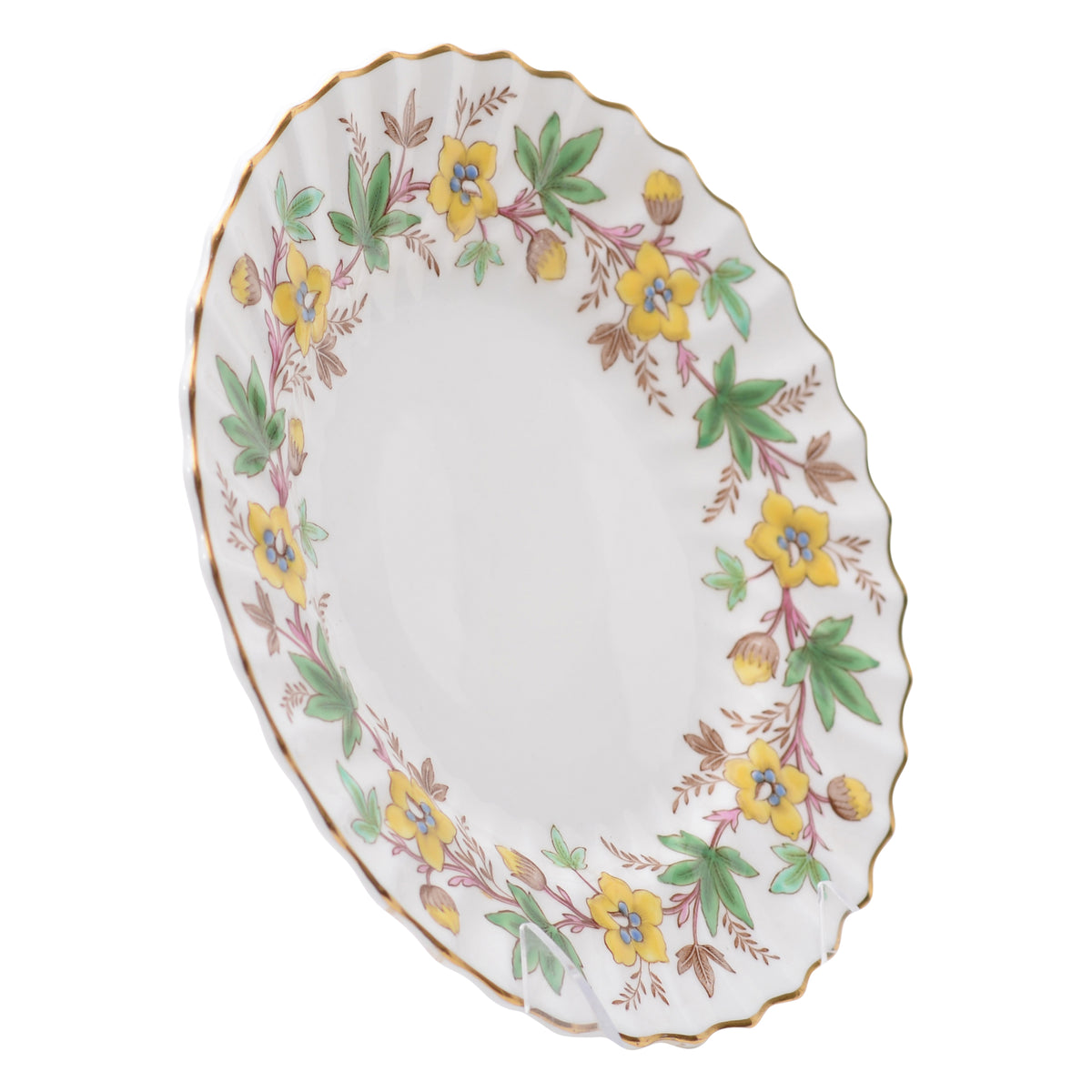 Flowers plate