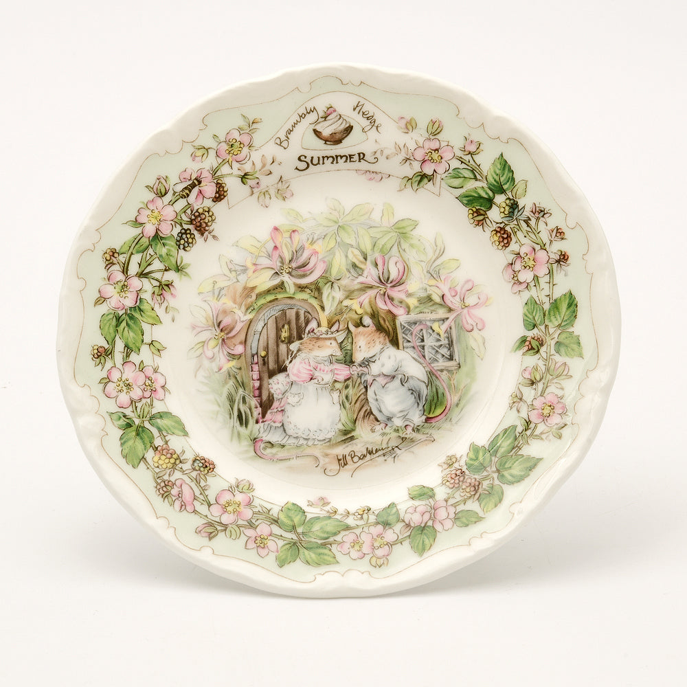 Plate, Brambley Hedge Summer