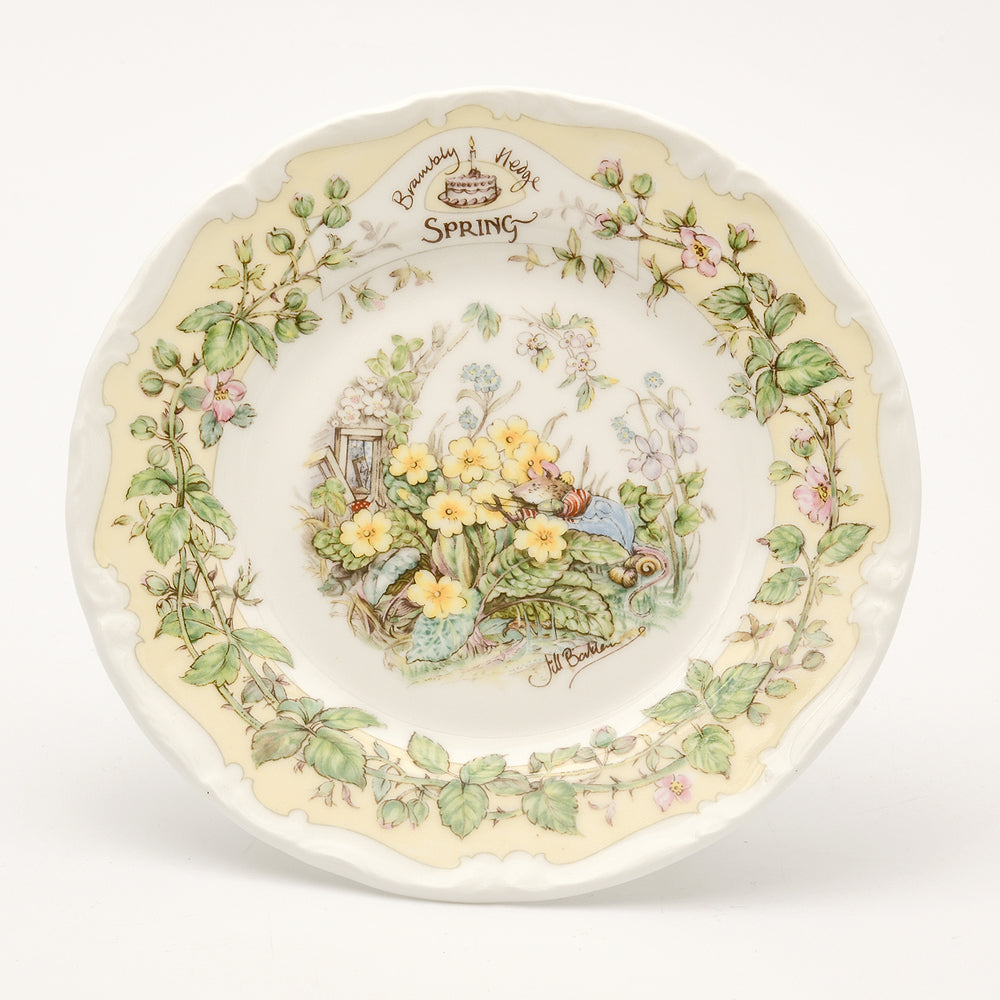 Plate, Brambley Hedge Spring