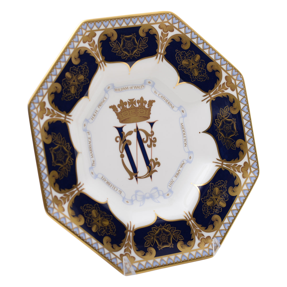 Royal Wedding Commemorative Octagonal Plate