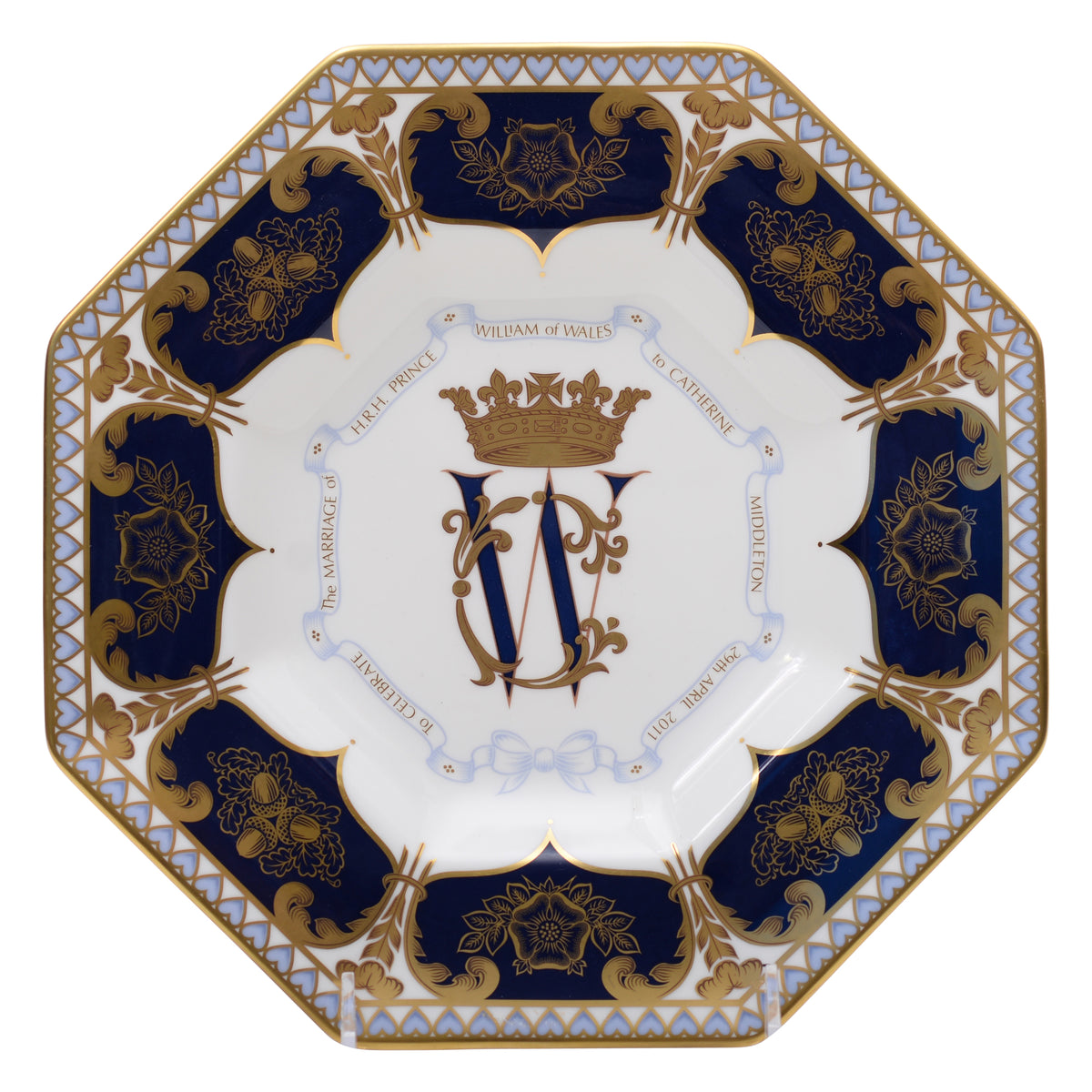 Royal Wedding Commemorative Octagonal Plate
