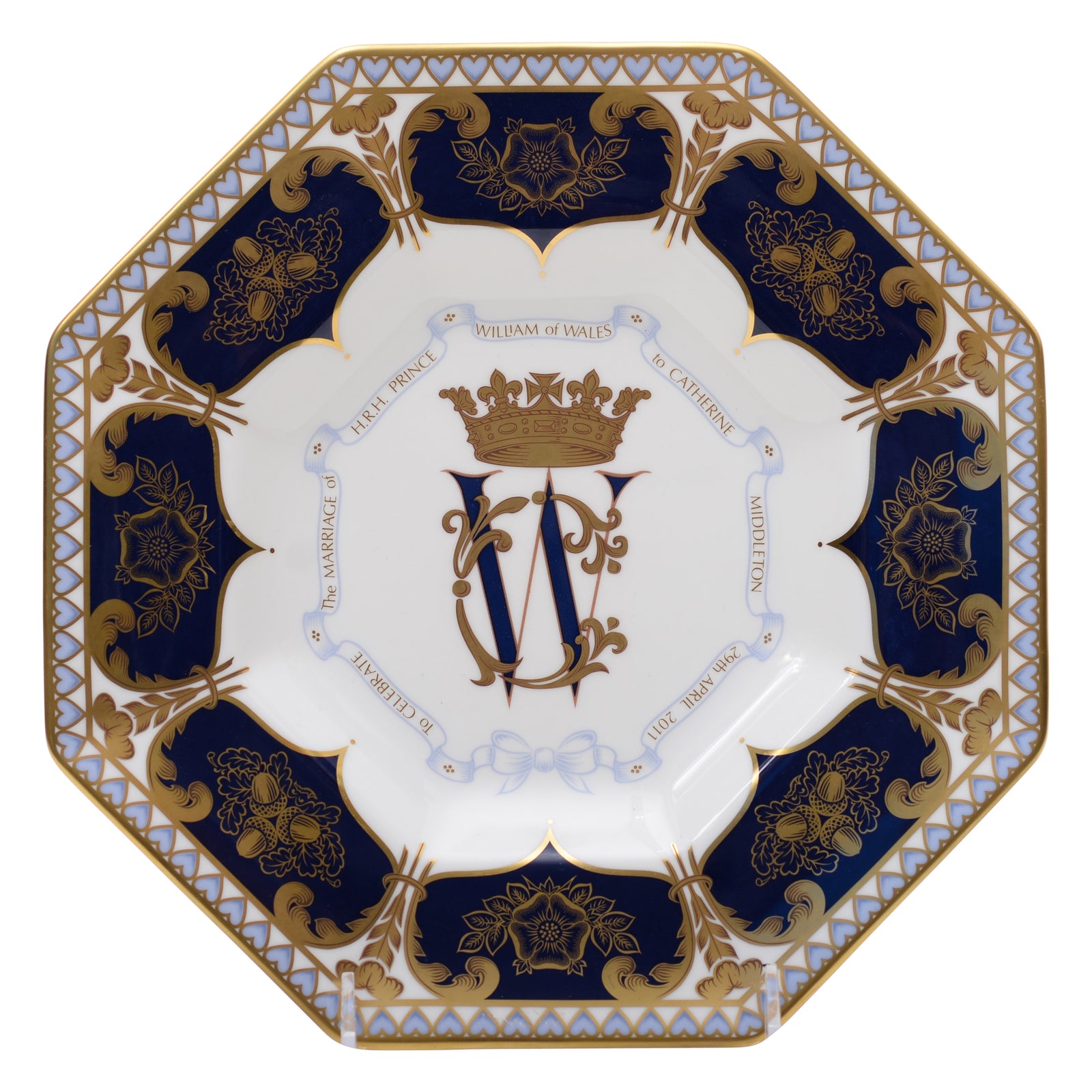 Royal Wedding Commemorative Octagonal Plate