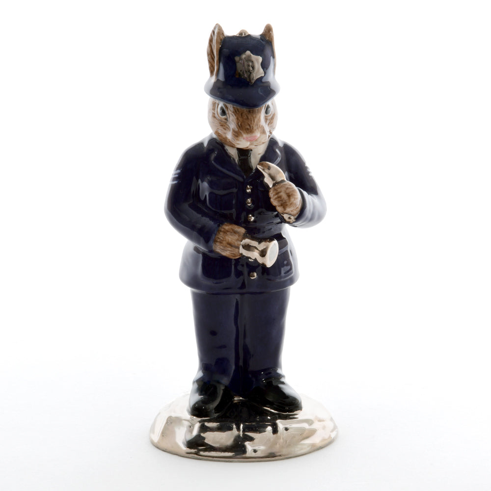 Policeman Silver edition Bunnykins