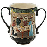 Pottery in the Past Loving Cup