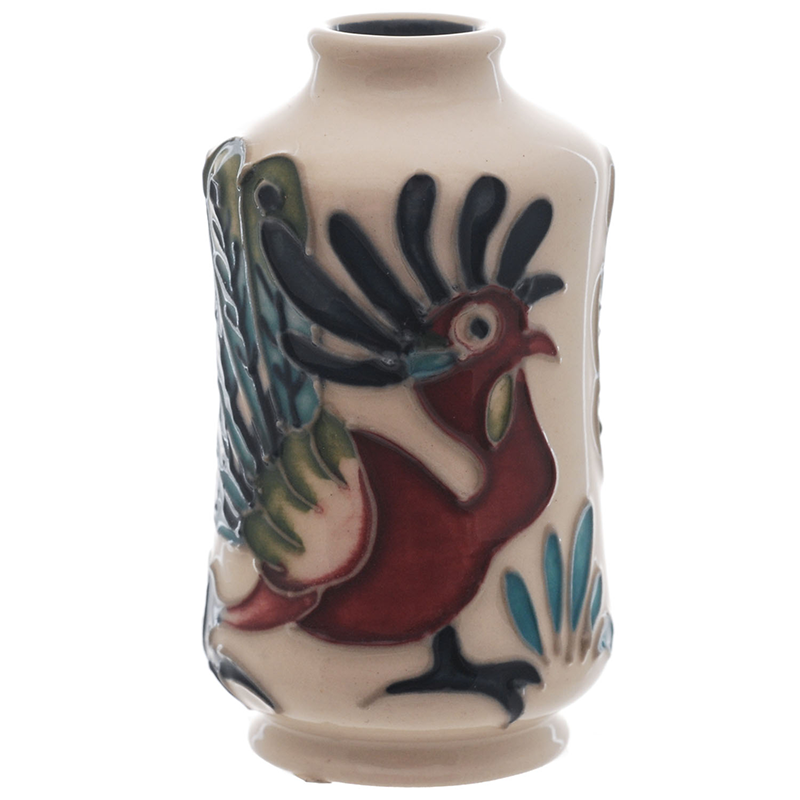 Proud Peacock Vase