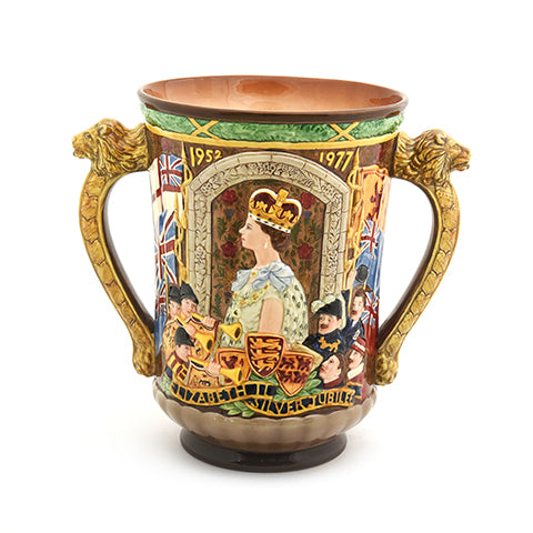 Queen Elizabeth II Silver Jubilee Loving Cup