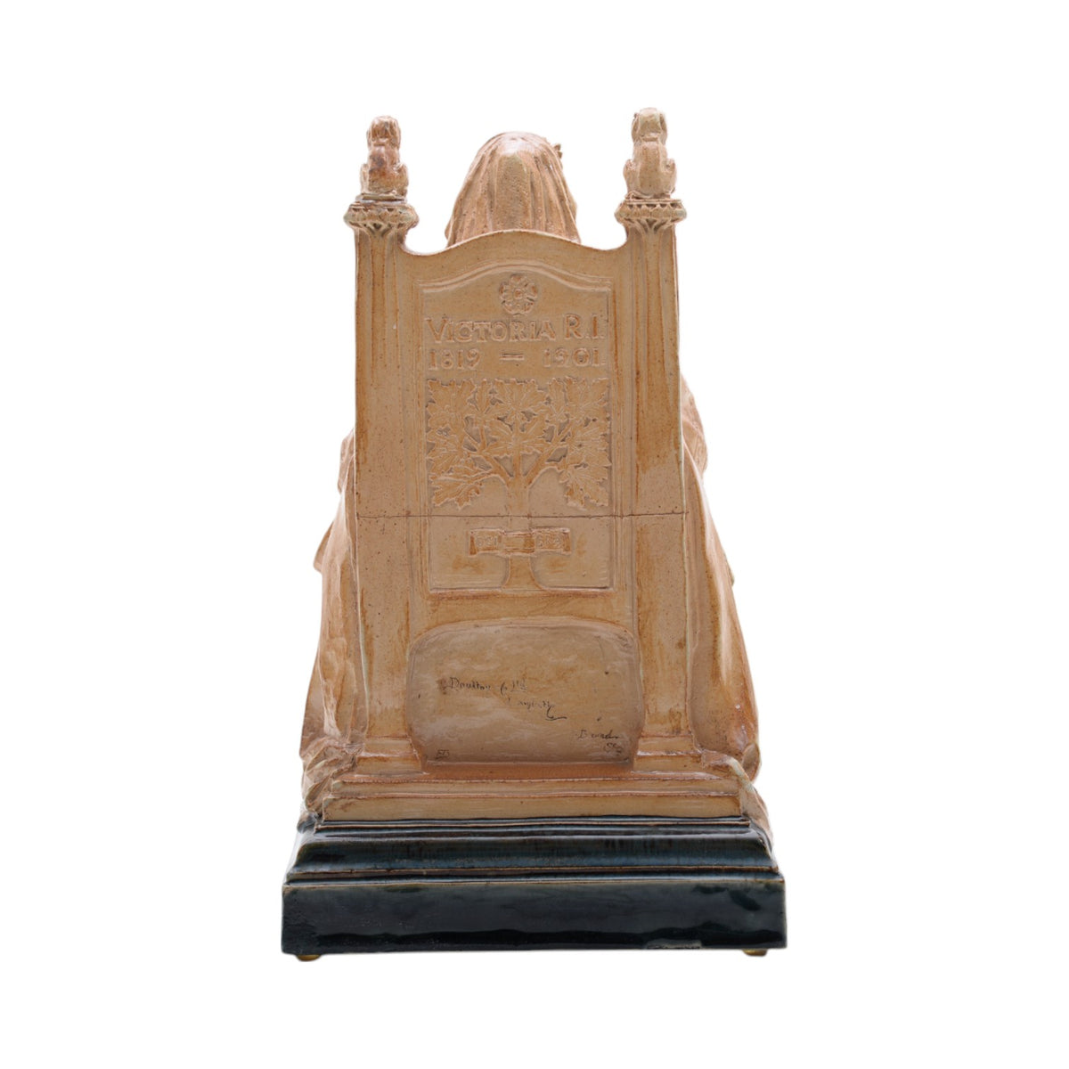 Queen Victoria statue colorway