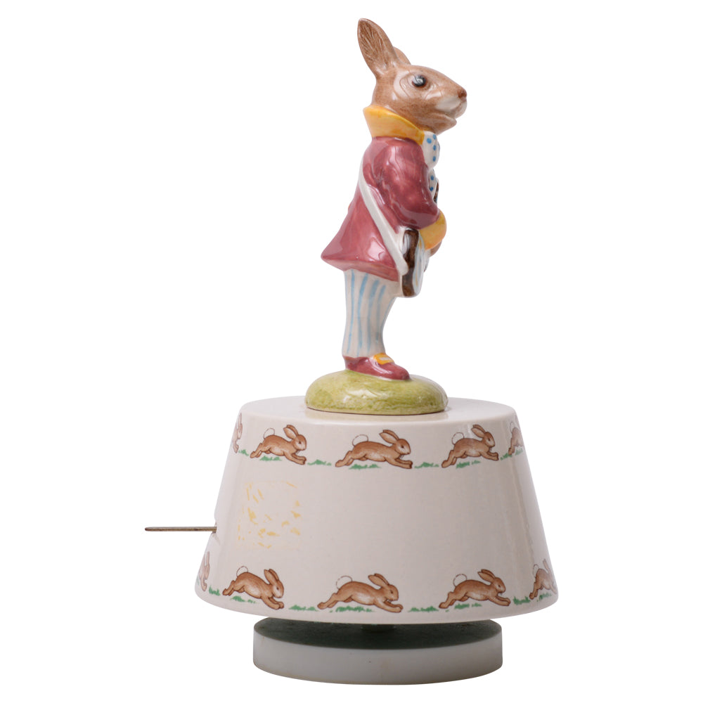 Rock And Roll bunnykin music box