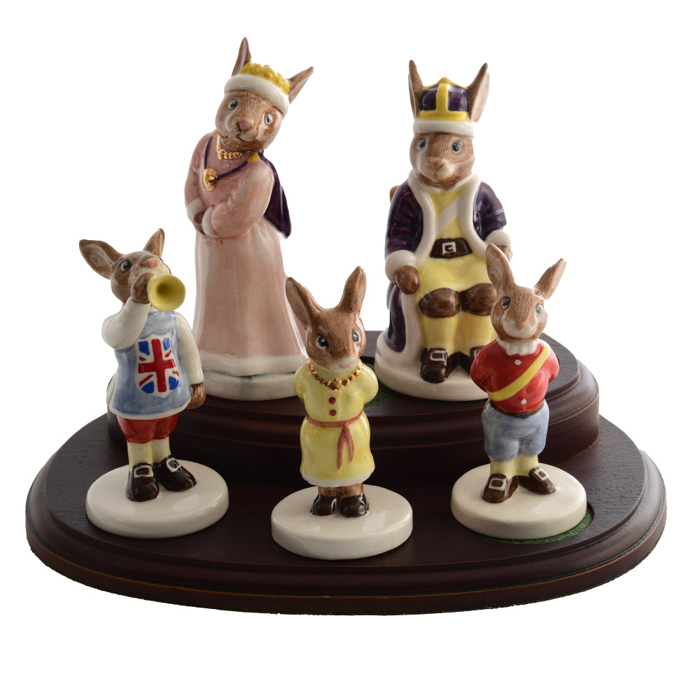 Set of 5 Royal Family Bunnykins