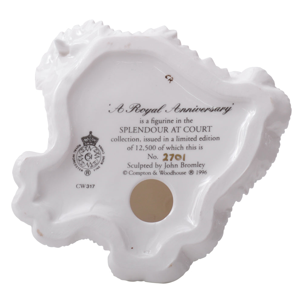 Splendour At the Court by Royal Worcester
