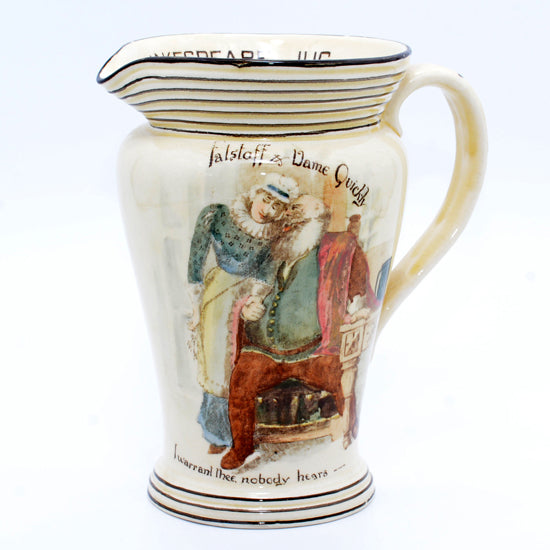 Jug, Shakespeare Falstaff & Dame