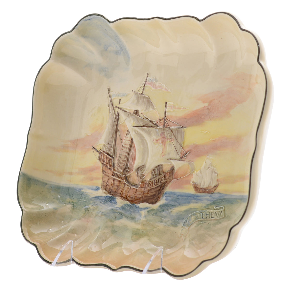 Plate, Famous Sailing Ships