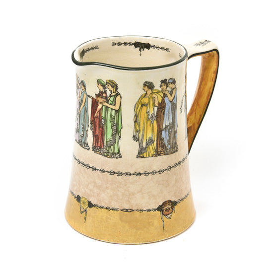 Athens Green Rim Mug (Stained)
