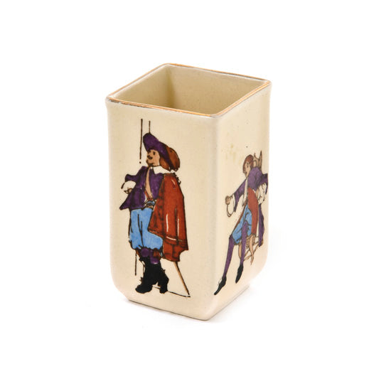 Cavaliers Square Vase Short