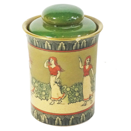Tobacco Jar, Sheeps in the Field (as is condition)