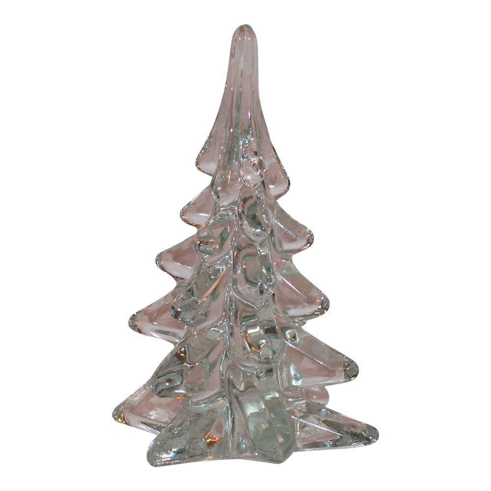 Clear Glass Christmas Tree