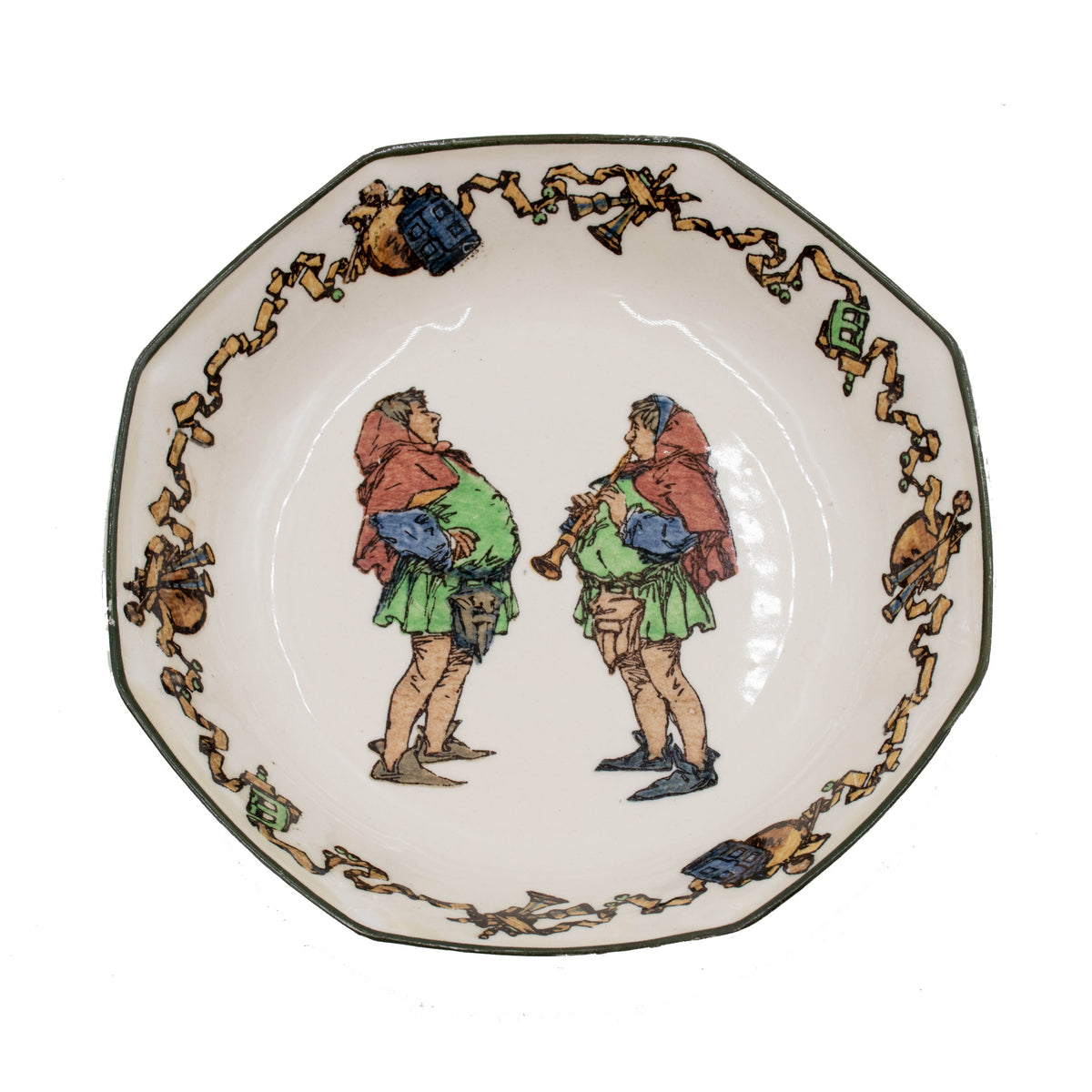 Plate Music Playing