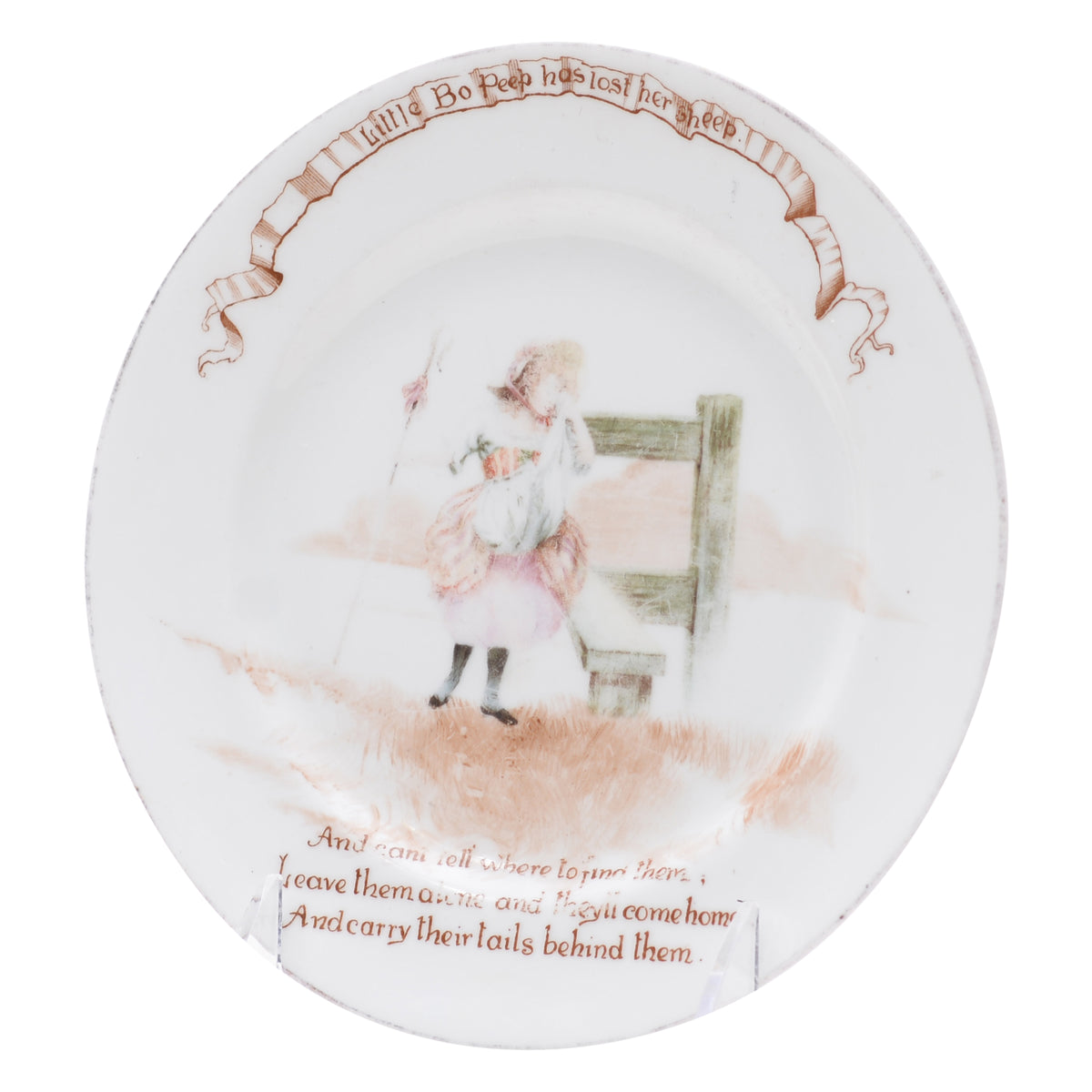 Plate Little Bo Peep