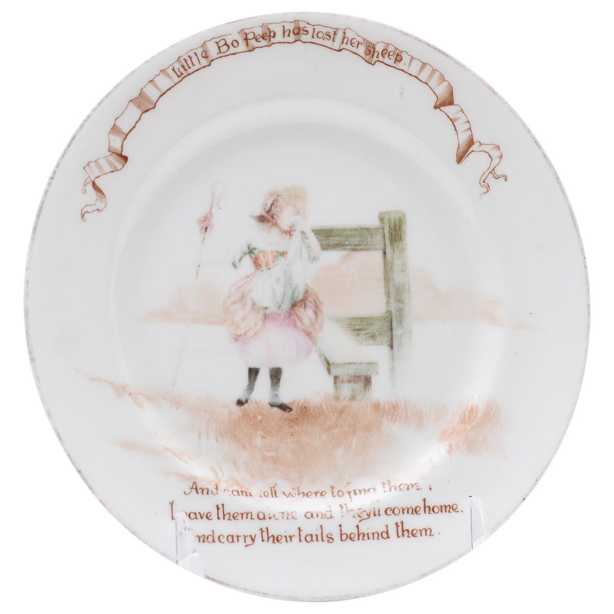 Plate Little Bo Peep