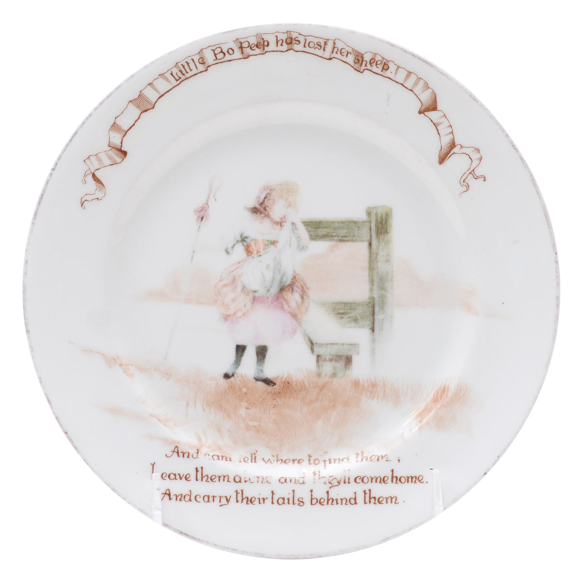Plate Little Bo Peep
